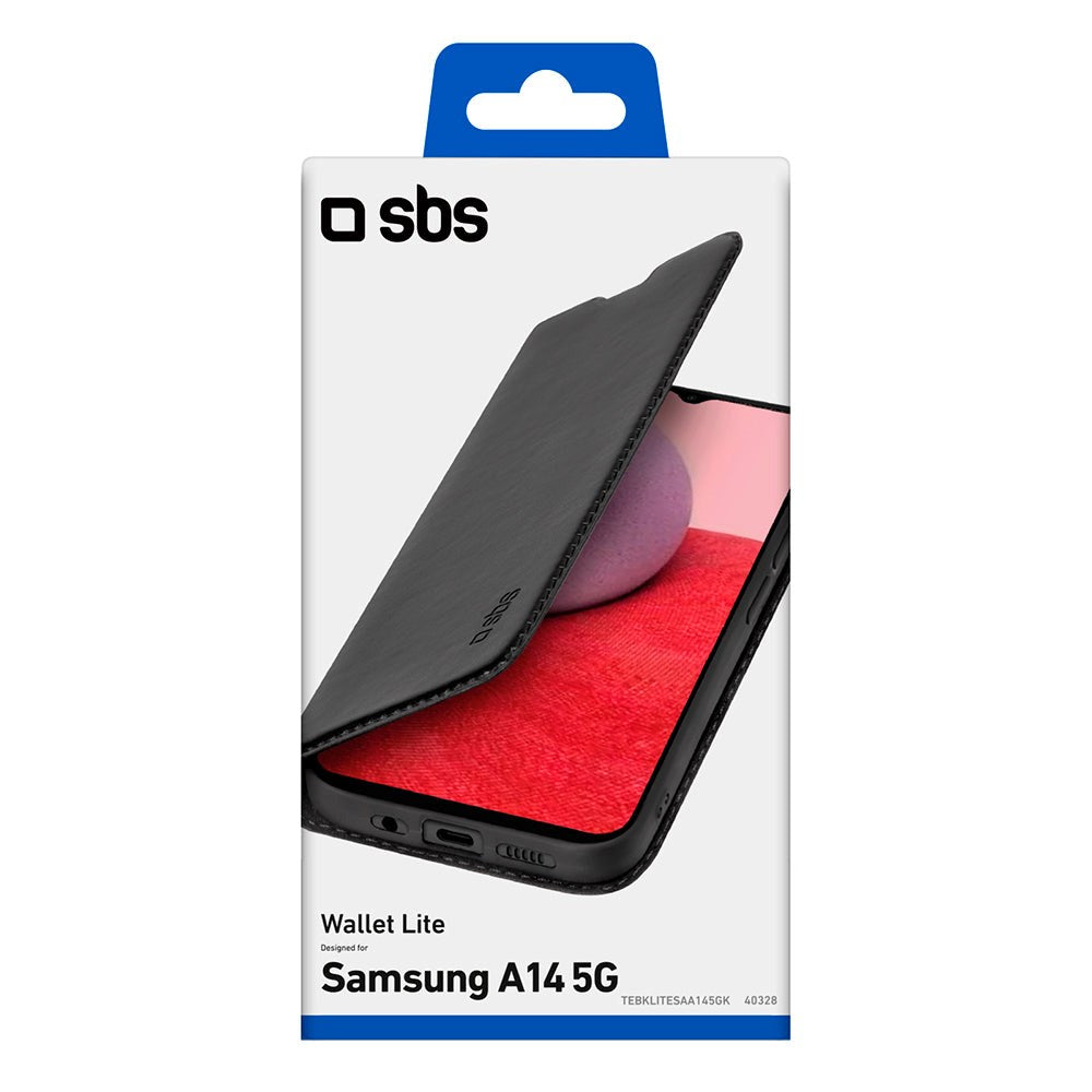 Samsung Galaxy A14 / A14 (5G) SBS Wallet Lite Cover - Sort