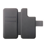 iPhone 14 Pro / 13 Pro Puro Folio Cover med Kortholder - MagSafe Kompatibel - Sort