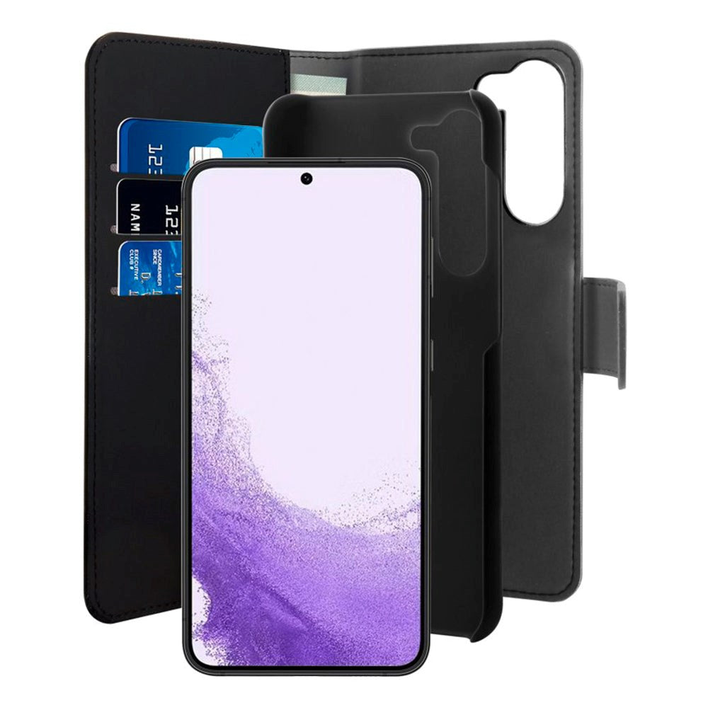 Samsung Galaxy S23 Puro Wallet Detachable 2-In-1 Flip Cover - Sort