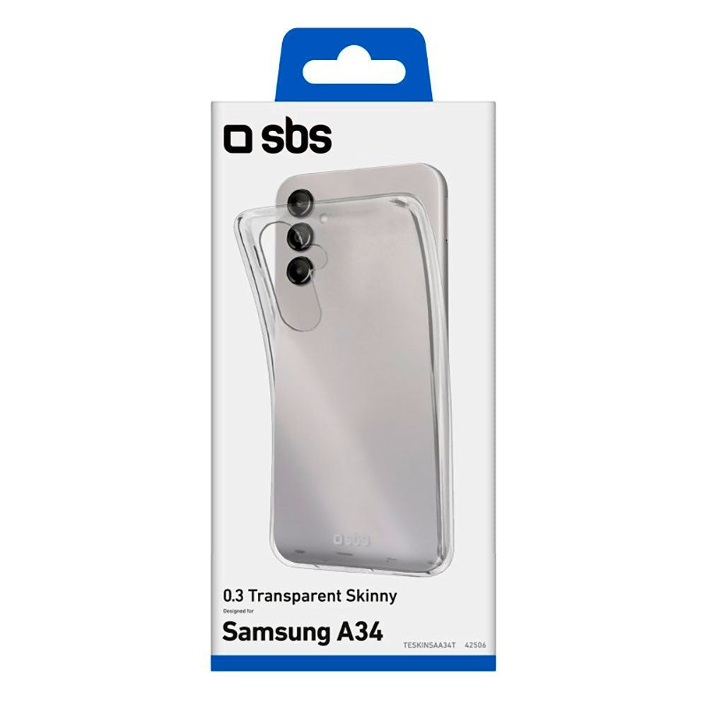 Samsung Galaxy A34 (5G) SBS Skinny Cover - Gennemsigtig