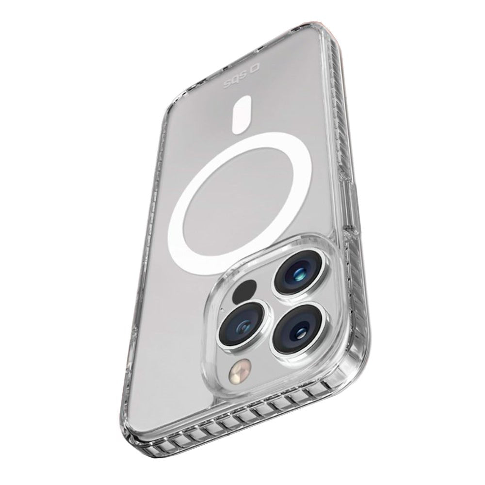 iPhone 15 Pro SBS Extreme 3 Mag Cover - MagSafe Kompatibel - Gennemsigtig