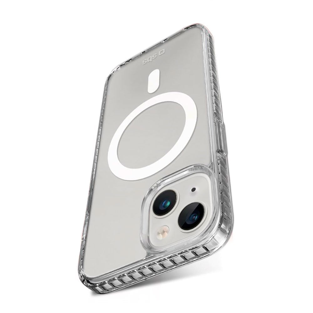 iPhone 15 SBS Extreme 3 Mag Cover - MagSafe Kompatibel - Gennemsigtig