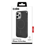 iPhone 15 Pro SBS Instinct Mag Cover - MagSafe Kompatibel - Sort