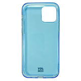 iPhone 12 / 12 Pro Joy Case Fleksibelt Plastik Bagside Cover - Gennemsigtig / Blå