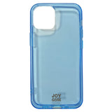 iPhone 13 Mini Joy Case Fleksibelt Plastik Bagside Cover - Gennemsigtig / Blå