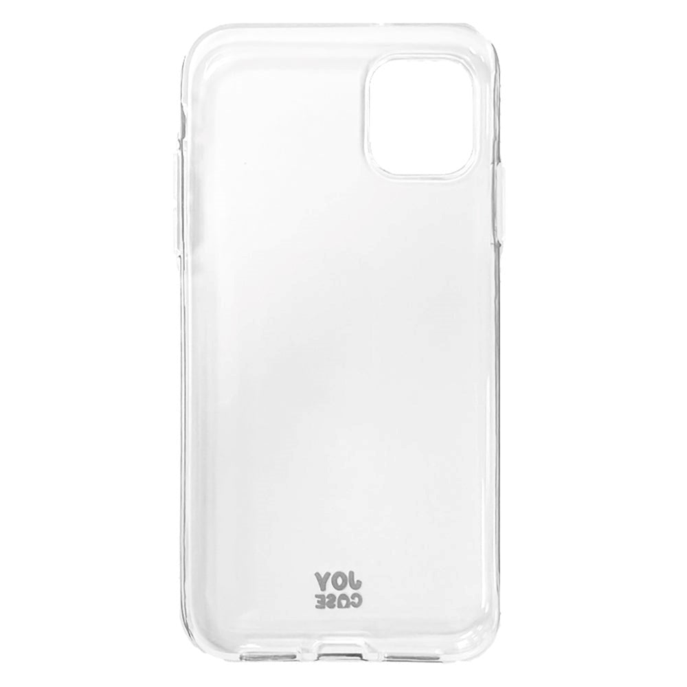 iPhone 11 Joy Case Fleksibelt Plastik Bagside Cover - Gennemsigtig