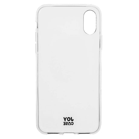 iPhone X / Xs Joy Case Fleksibelt Plastik Bagside Cover - Gennemsigtig