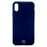 iPhone X / Xs Joy Case Fleksibelt Plastik Bagside Cover - Blå