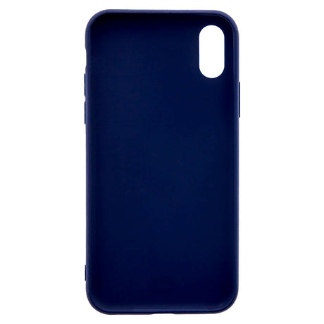 iPhone X / Xs Joy Case Fleksibelt Plastik Bagside Cover - Blå