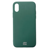 iPhone X / Xs Joy Case Fleksibelt Plastik Bagside Cover - Grøn