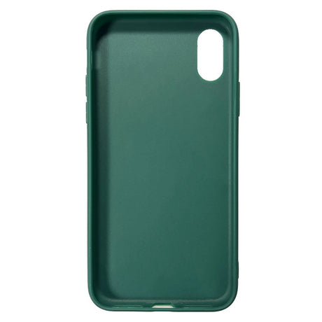 iPhone X / Xs Joy Case Fleksibelt Plastik Bagside Cover - Grøn