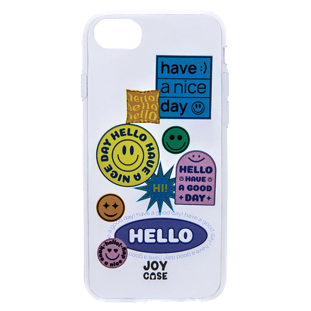 iPhone SE (2022 / 2020) / 8 / 7 Joy Case Fleksibelt Plastik Bagside Cover m. Print - "Nice Day"