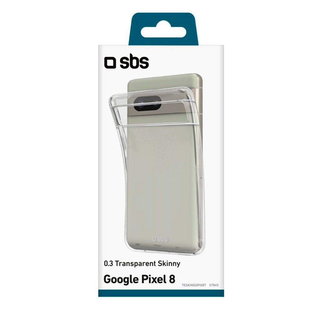 Google Pixel 8 SBS Skinny Cover - Gennemsigtig