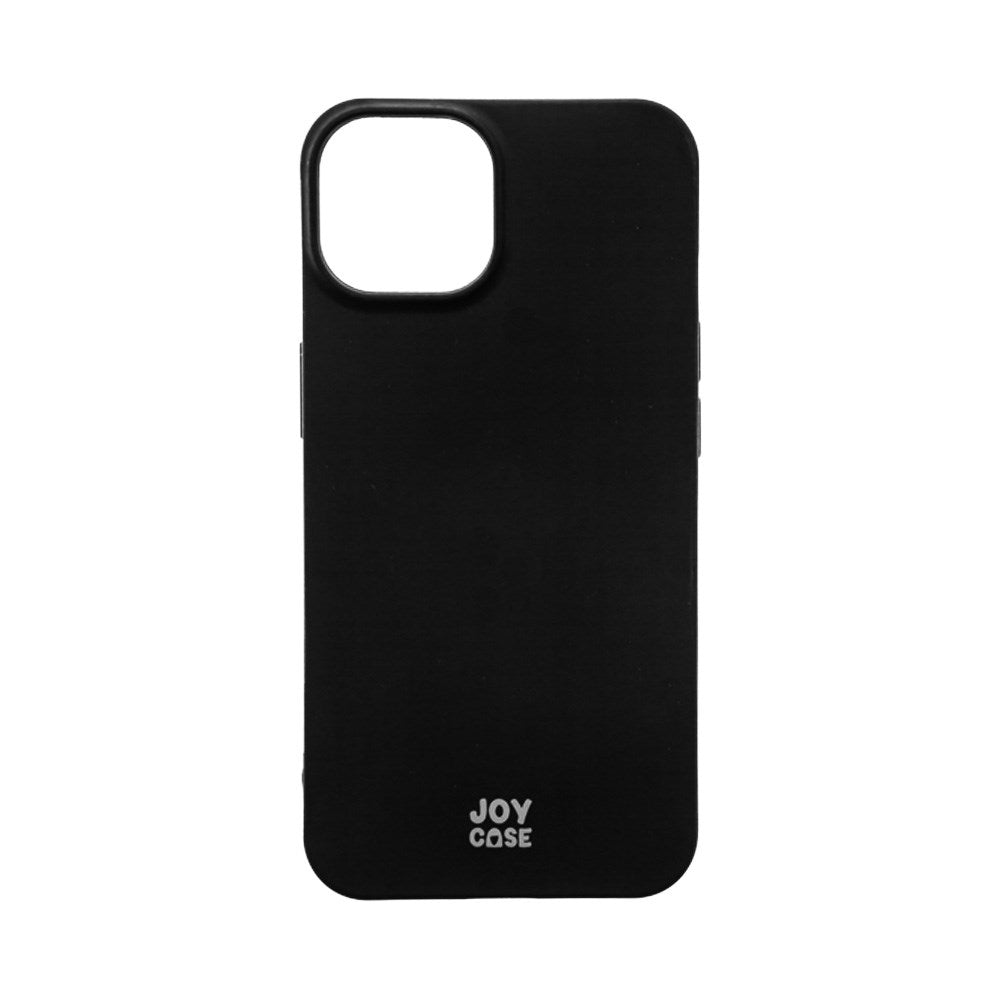 iPhone 15 Plus Joy Case Fleksibelt Plastik Bagside Cover - Sort