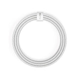 Flettet Puro USB-C Kabel – 1.5m, 60W Power Delivery, 480Mbps - Hvid
