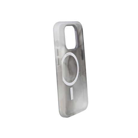 iPhone 15 Pro Max - Puro AQUA Fleksibelt Plastik Cover - MagSafe Kompatibel - Grå