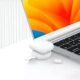 Trådløs Oplader til Apple Watch & AirPods Pro - Puro Power Go Mini - USB-C - Hvid