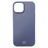 iPhone 15 Joy Case Fleksibelt Plastik Bagside Cover - Lilla