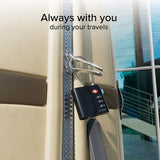 TSA-Hængelås - GPS & Bluetooth Sporingsenhed - Apple FindMy - Sort