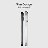 iPhone 16 SBS Skinny Bagsidecover - Gennemsigtig