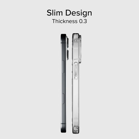 iPhone 16 SBS Skinny Bagsidecover - Gennemsigtig