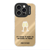 Case&Me - Emily in Paris - iPhone 16 Pro Cover - Champagne Cheers