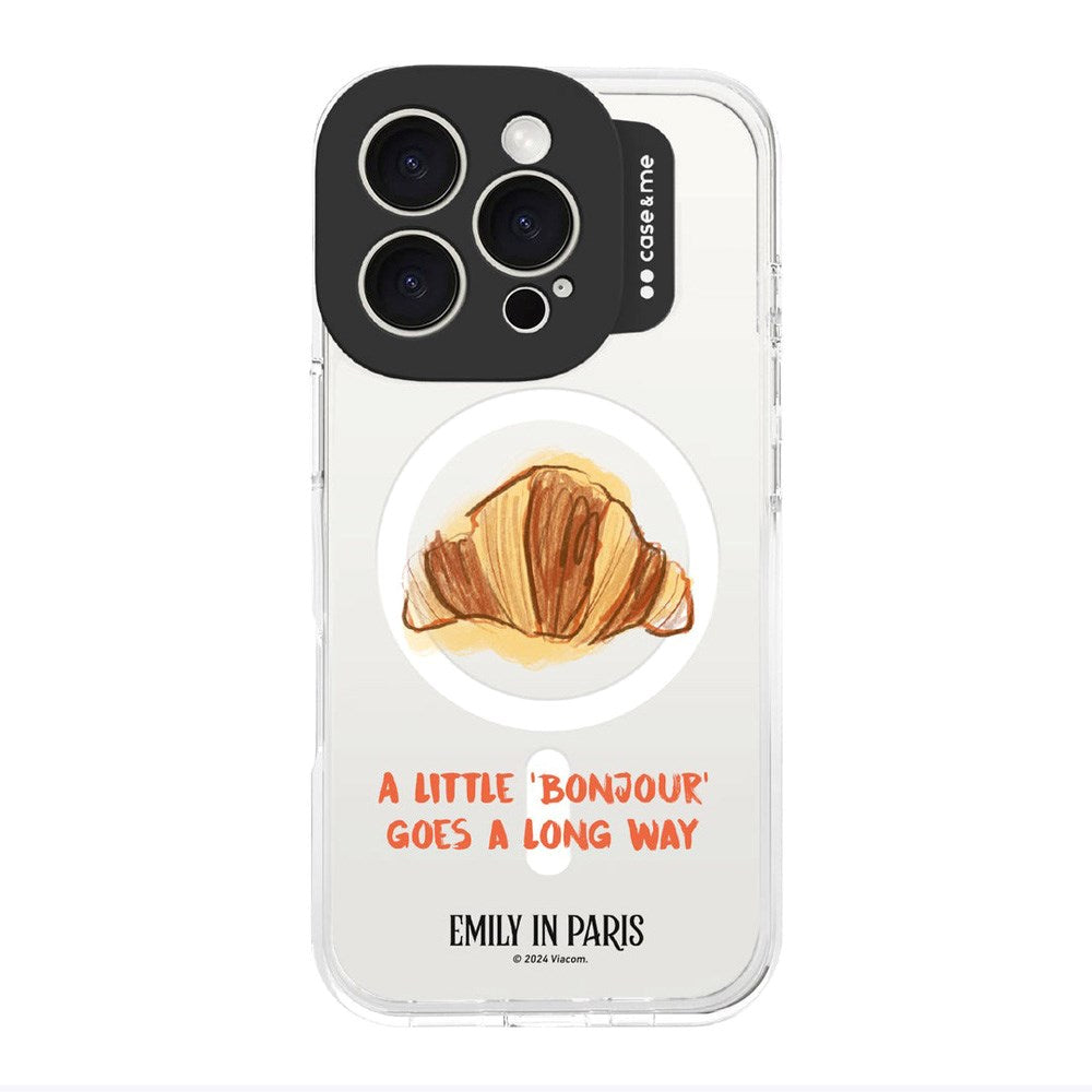 Case&Me - Emily in Paris - iPhone 16 Pro Cover - Croissant