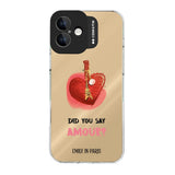 Case&Me - Emily in Paris - iPhone 16 Plus Cover - Paris Love Keychain