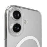 PURO iPhone 17 Hybrid Bagside Cover - MagSafe Kompatibel - Gennemsigtig / Hvid