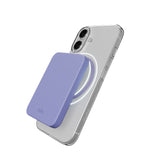 PURO iPhone 17 Hybrid Bagside Cover - MagSafe Kompatibel - Gennemsigtig / Lilla