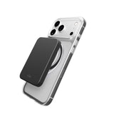 PURO iPhone 17 Pro Max Hybrid Bagside Cover - MagSafe Kompatibel - Gennemsigtig / Sort