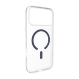 PURO iPhone 17 Pro Max Hybrid Bagside Cover - MagSafe Kompatibel - Gennemsigtig / Blå