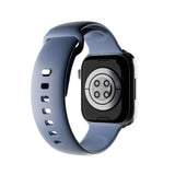Apple Watch (42/44/SE/45/46/49mm) Puro ICON Silicone Rem - Ice Blue