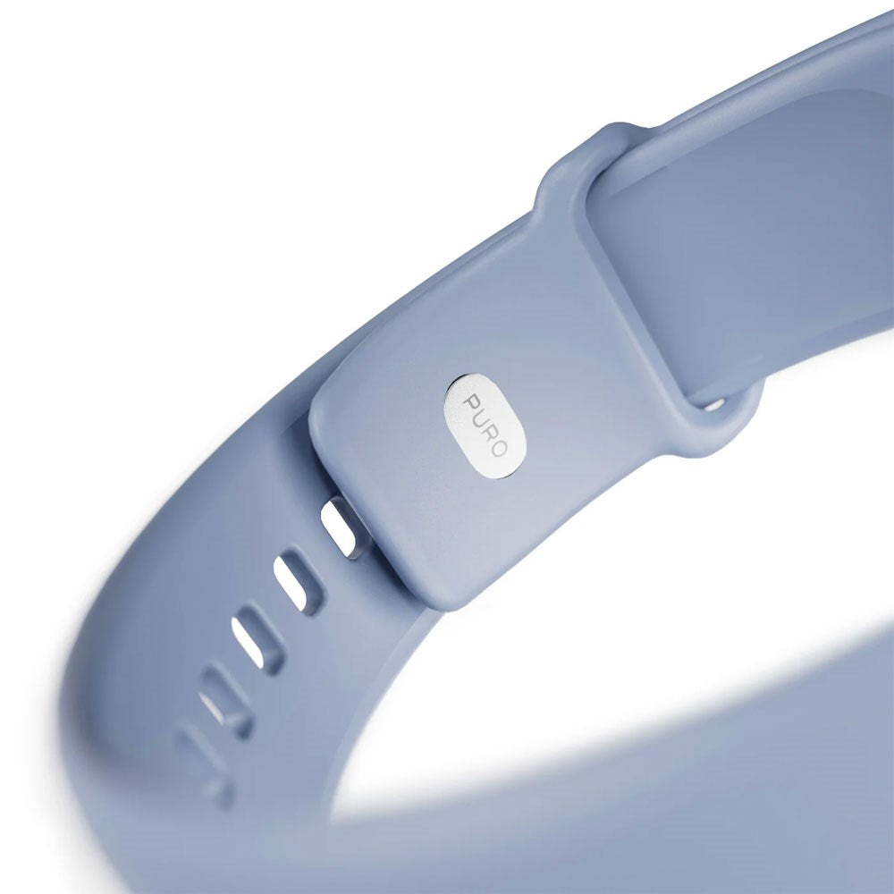 Apple Watch (42/44/SE/45/46/49mm) Puro ICON Silicone Rem - Ice Blue