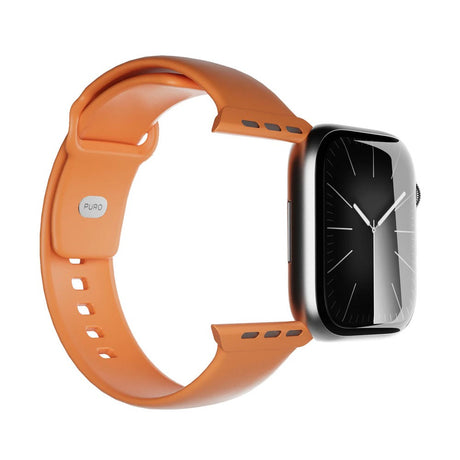 Apple Watch (42/44/SE/45/46/49mm) Puro ICON Silicone Rem - Desert Sun