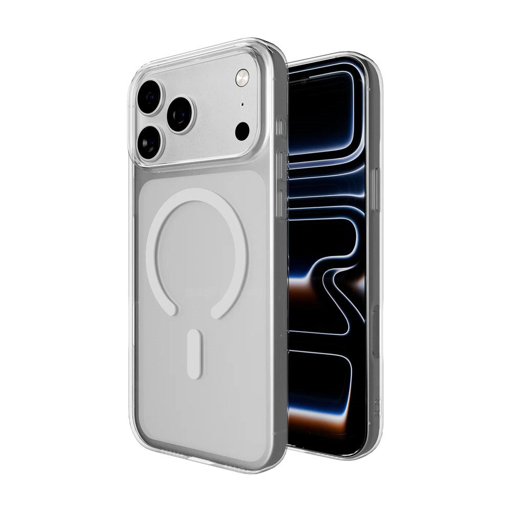 iPhone 17 Pro PURO 0.3 MAG Genbrugsplast Bagside Cover - MagSafe Kompatibel - Gennemsigtig
