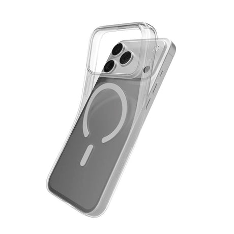 iPhone 17 Pro PURO 0.3 MAG Genbrugsplast Bagside Cover - MagSafe Kompatibel - Gennemsigtig