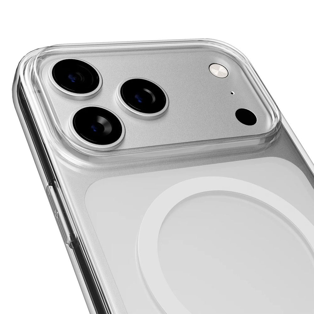 iPhone 17 Pro Max PURO 0.3 MAG Genbrugsplast Bagside Cover - MagSafe Kompatibel - Gennemsigtig