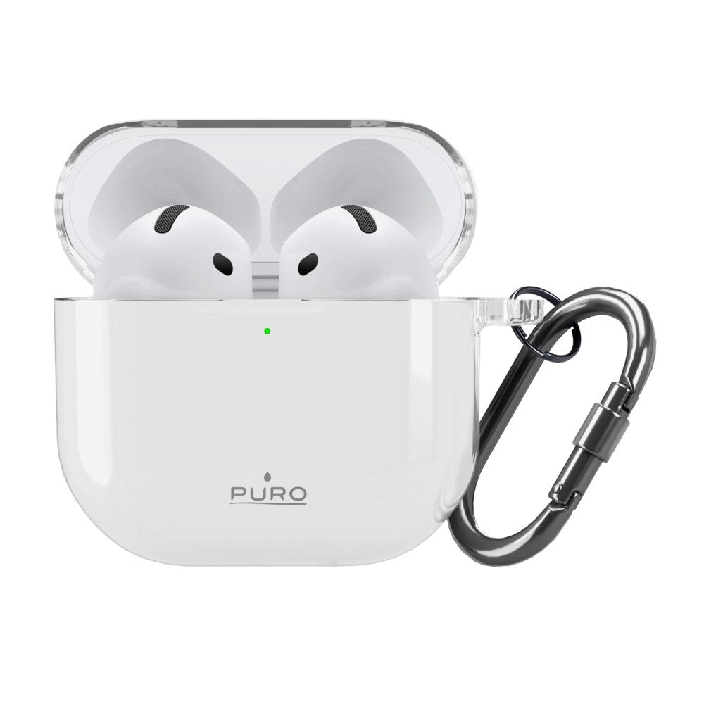 Apple AirPods (4. Gen.) PURO NUDE Cover 0.3mm - Gennemsigtig