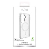 PURO Samsung Galaxy S26 Hybrid Bagside Cover - MagSafe Kompatibel - Gennemsigtig