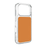 iPhone 17 Pro PURO Clear Mag Mobilcover - Gennemsigtig / Orange