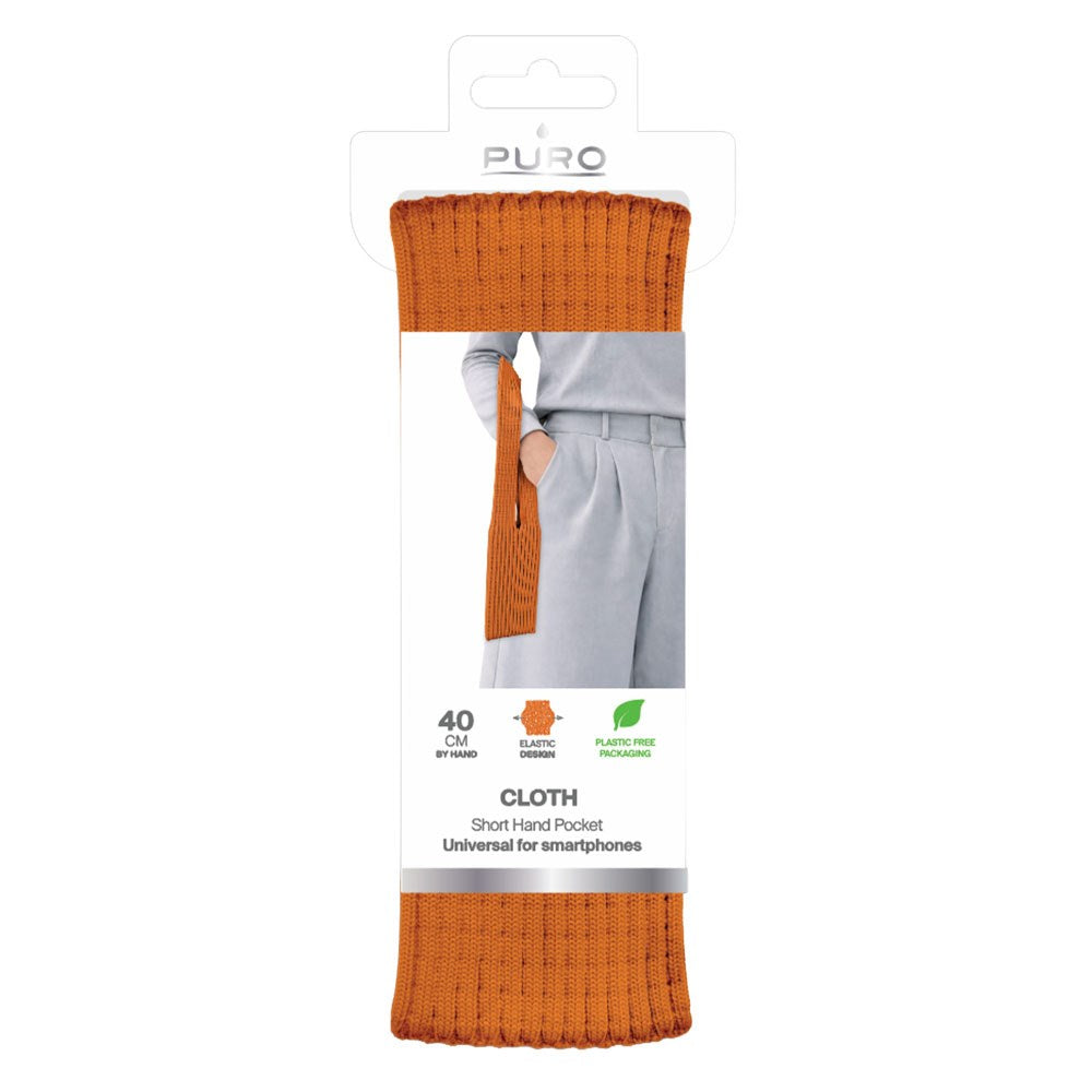 Puro Tekstillomme til Smartphone - Orange