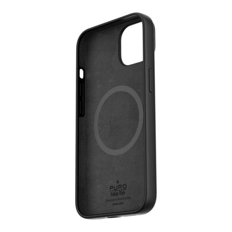 PURO iPhone 14 Pro Max Silikone Cover - MagSafe Kompatibel - Sort