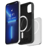 PURO iPhone 14 Pro Max Silikone Cover - MagSafe Kompatibel - Sort