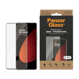 Xiaomi 12 Pro / 13 Pro PanzerGlass Ultra Wide Fit Skærmbeskyttelsesglas - Platinum Strength - Sort Kant