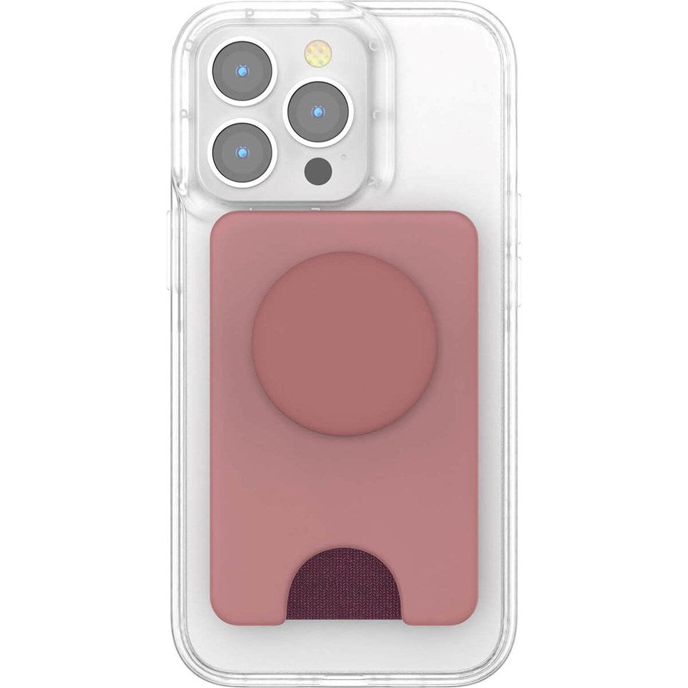 POPSOCKETS PopWallet Clay MagSafe Kortholder - Stander & Greb