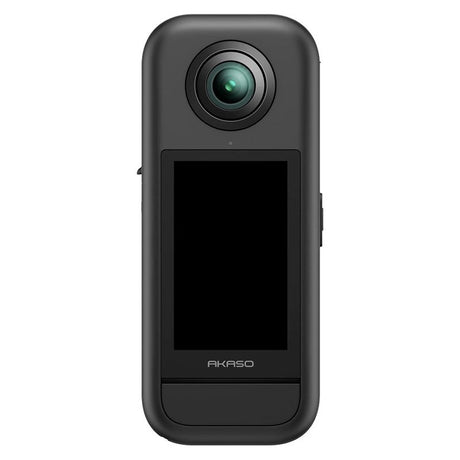 AKASO Pakkesæt med 360° Action Kamera 5,7K & Tilbehør - Sort