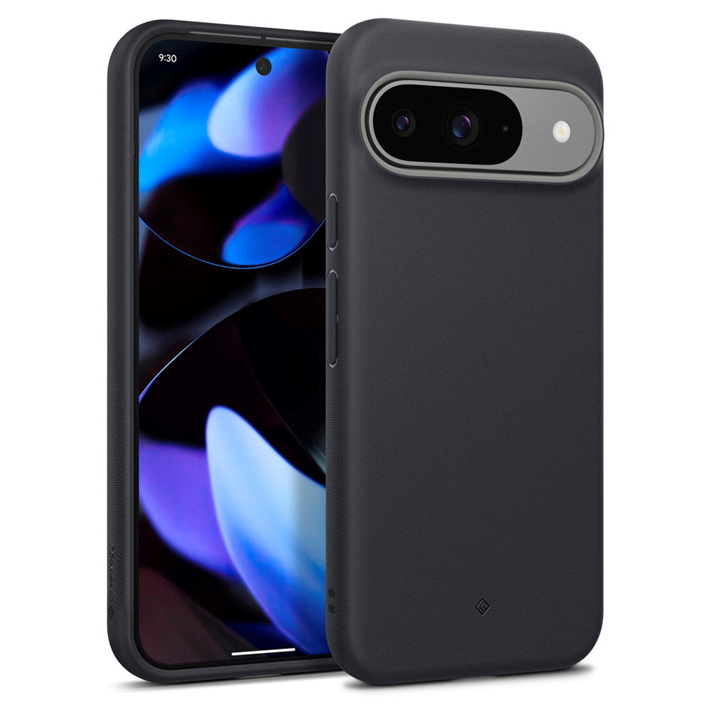 Google Pixel 9 / 9 Pro Spigen Caseology Nano Pop Fleksibelt Plast Bagside Cover - Sort / Grå