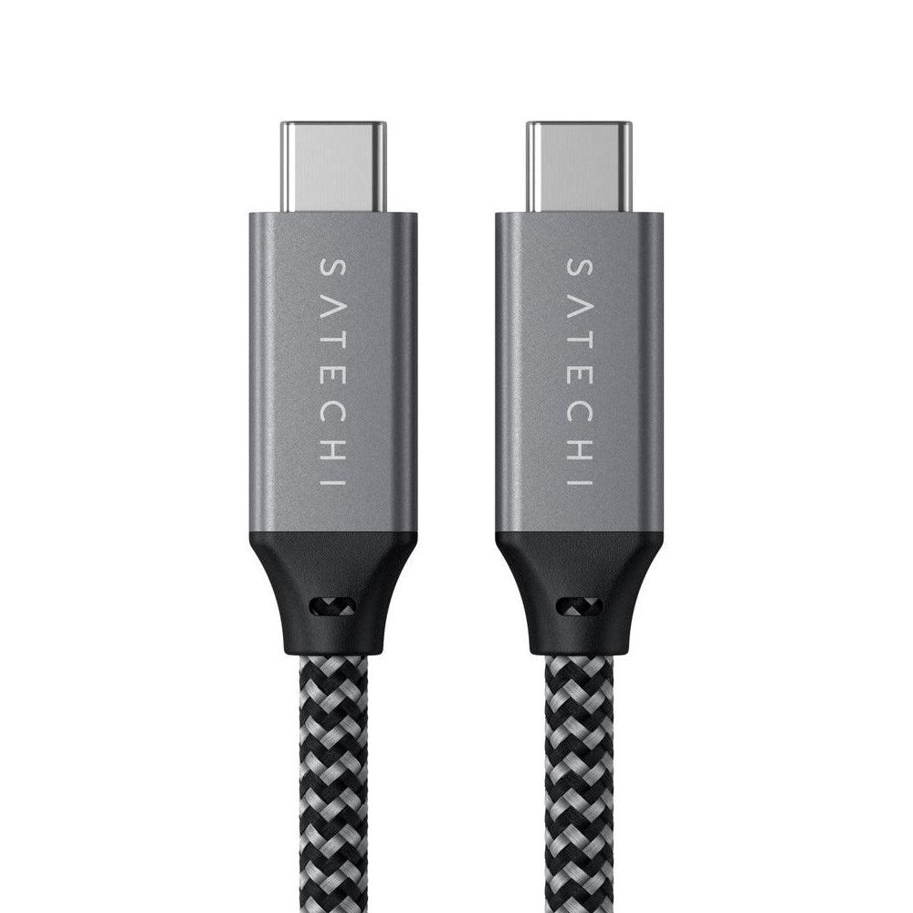 Satechi USB4 PD 100W Kabel USB-C til USB-C - 25cm - Sort