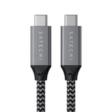 Satechi USB4 PD 100W Kabel USB-C til USB-C - 25cm - Sort